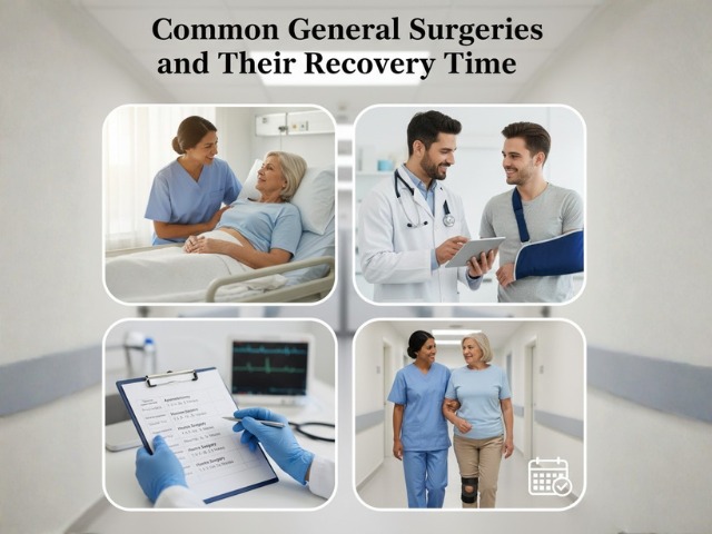 Common General Surgeries and Their Recovery Time