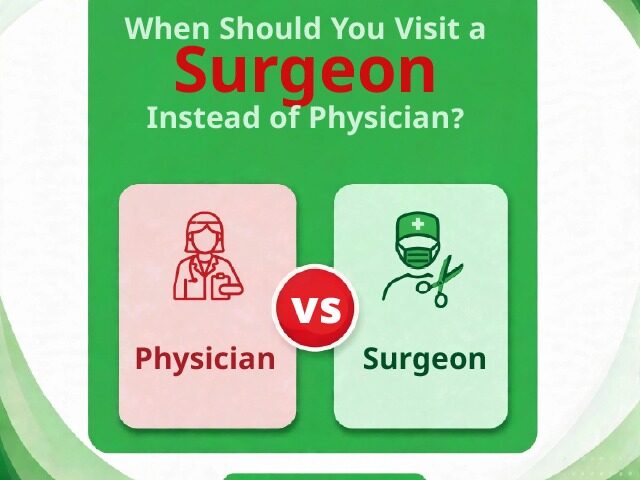 When Should You Visit a Surgeon Instead of a Physician?